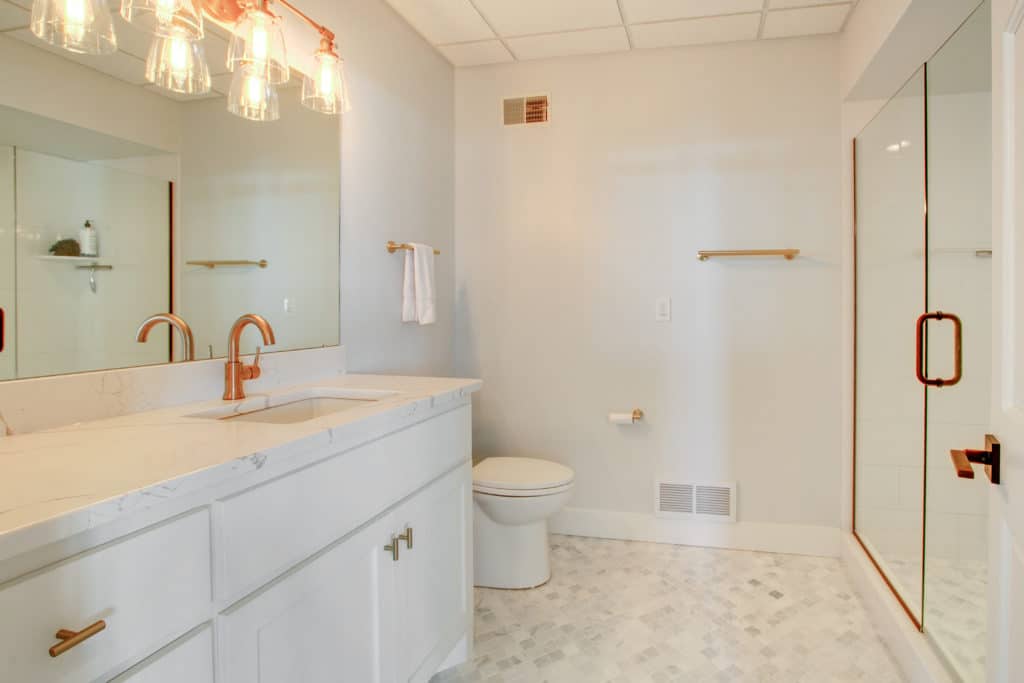 Classy Bathroom Remodel in Stillwater, MN by Stonehearth Remodeling