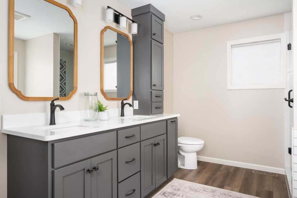Quaint Primary Bathroom in Lakeville, MN by Stonehearth Remodeling