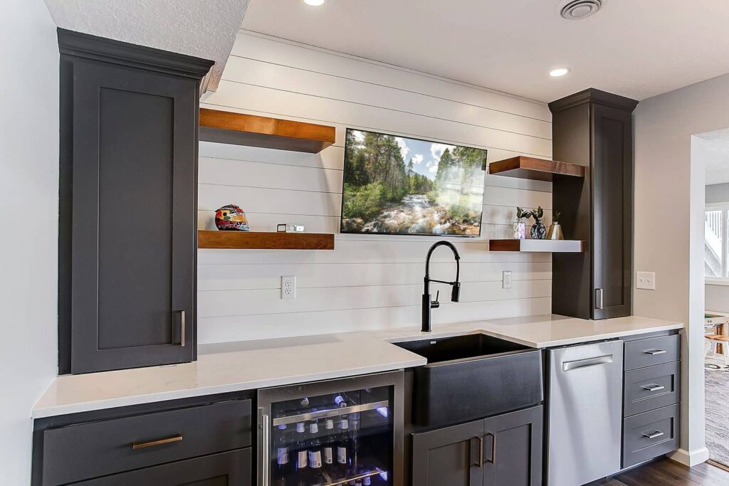Cozy Basement Finish,<span>Inver Grove Heights, MN</span>