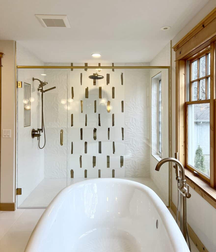Lakeside Retreat Primary Bathroom,<span> New Brighton, MN