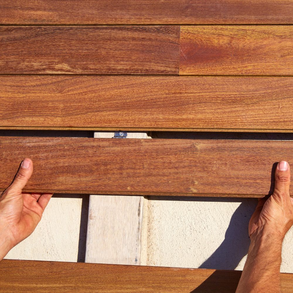 different types of decking materials