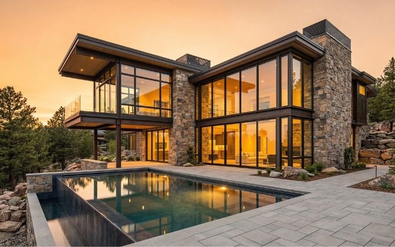 Custom home built by Stonehearth Remodeling in the Twin Cities area