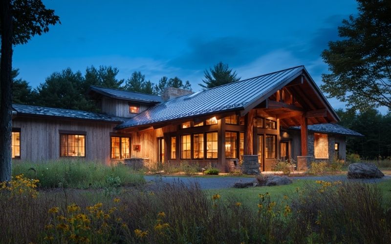 Custom home details